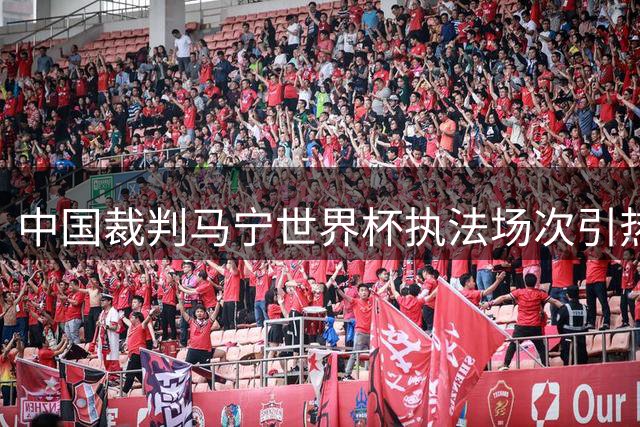 中国裁判马宁世界杯执法场次引热议 当事人回应选拔机制内幕